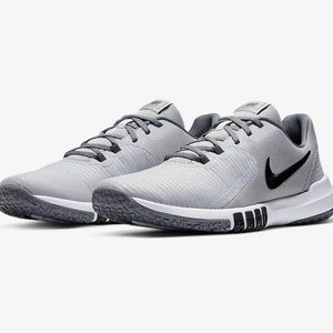 Nike Men's Flex Control Tr4 Cross Trainer Light Smoke Grey Shoes size 10.5-NIB